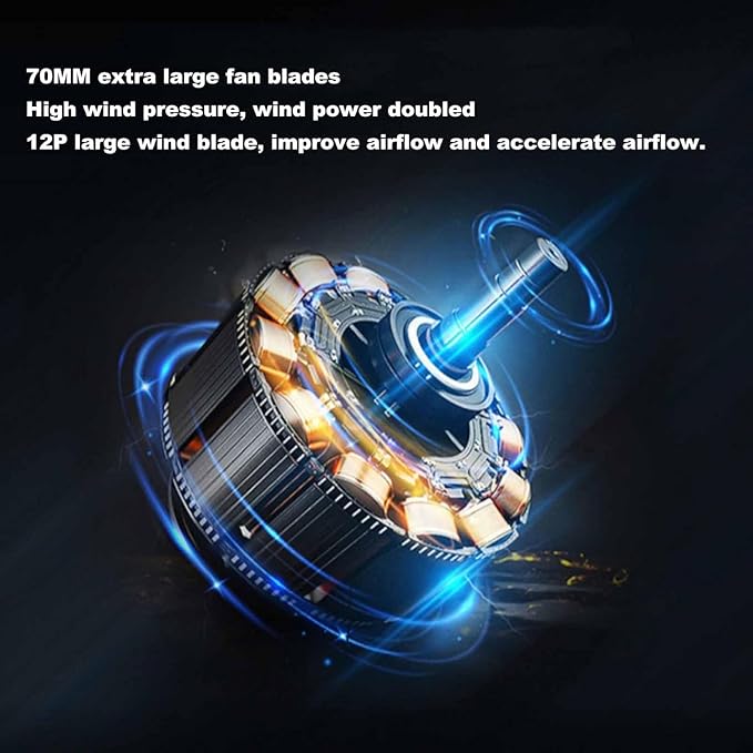 48V – Compact Lithium Turbo Blower with Handheld Power''