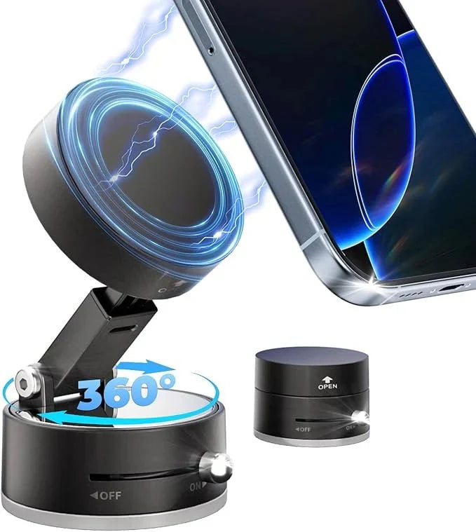 Magnetic Phone Holder for Car, 360ยฐ Rotatable Phone Holder, Mini Car Phone Mount
