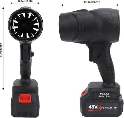 48V – Compact Lithium Turbo Blower with Handheld Power''
