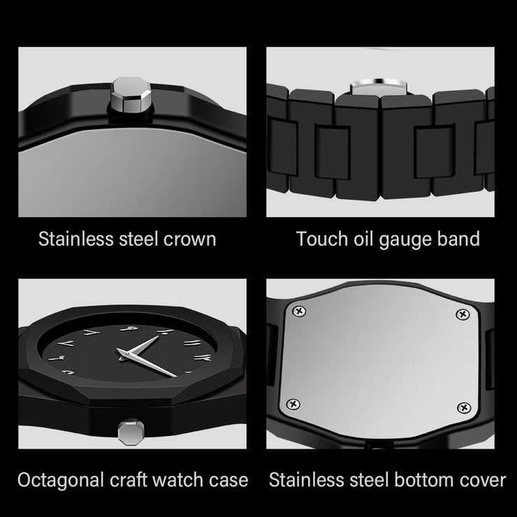 Arabic Matt Black Watch | Limited Edition